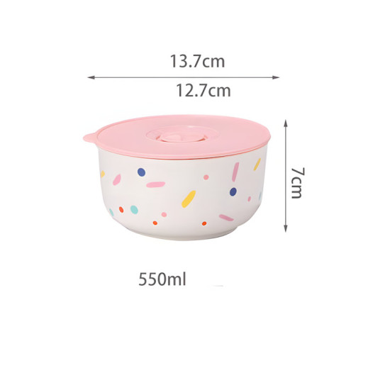 Metal Tupperware Set - 3 Pcs	